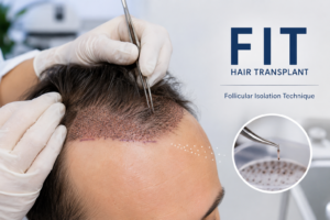 کاشت مو به روش FIT